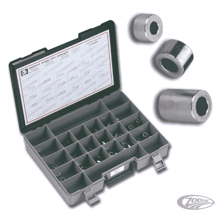 ASSORTIMENTO DISTANZIALI IN ACCIAIO CROMATO