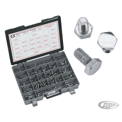 ASSORTIMENTO BULLONI A TESTA ESAGONALE CROMATI