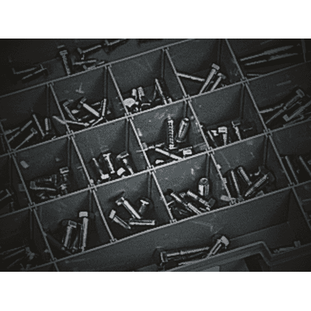 ASSORTIMENTO BULLONI A TESTA ESAGONALE CROMATI