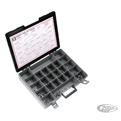 ASSORTIMENTO VITI TORX CON TESTA BOMBATA CROMATE