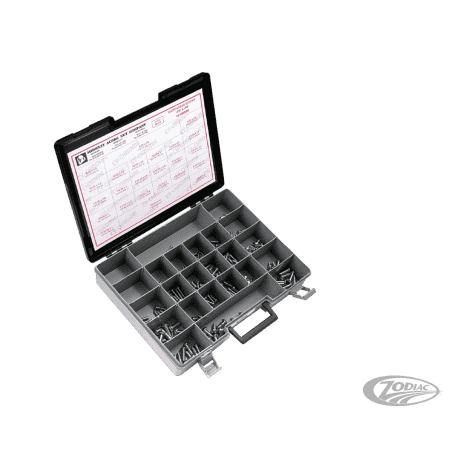 ASSORTIMENTO VITI TORX CON TESTA BOMBATA CROMATE