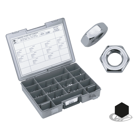 ASSORTIMENTO DADI DI BLOCCAGGIO CROMATI