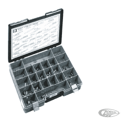 ASSORTIMENTO VITI A BRUGOLA CON TESTA SVASATA PIANA CROMATE