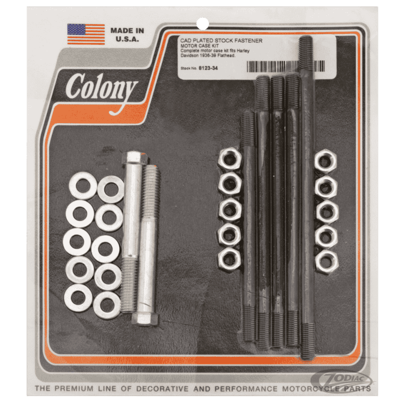 KIT BULLONERIA BASAMENTO COLONY PER BIG TWIN FLATHEAD