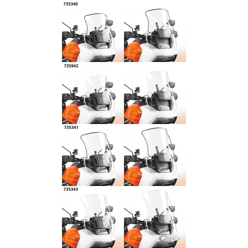 NATIONAL CYCLE PARABREZZA V-STREAM PER PAN AMERICA