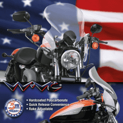 NATIONAL CYCLE PARABREZZA SWITCHBLADE WAVE A SGANCIO RAPIDO