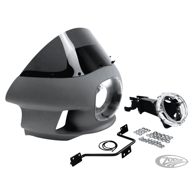 CARENATURA STILE FXR POLICE PER DYNA TWIN CAM E SOFTAIL MILWAUKEE EIGHT