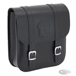 BORSA DA FORCELLONE SQUARED TEXAS LEATHER PER SOFTAIL