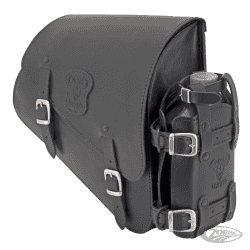 BORSA TEXAS LEATHER DA TELAIO SPORTSTER CON PORTA BOTTIGLIA