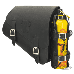 BORSA TEXAS LEATHER DA TELAIO SPORTSTER CON PORTA BOTTIGLIA