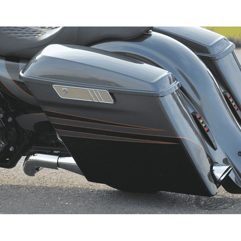 BORSE RIGIDE IN VETRO RESINA ALLUNGATE PER TOURING DA TOMMY & SONS