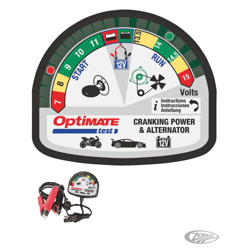 TESTER BATTERIA E ALTERNATORE OPTIMATE