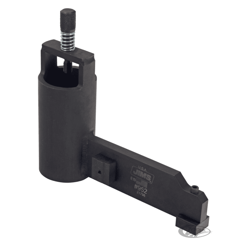 ATTREZZO PER L'ALLINEAMENTO DELL'ALBERO BILANCIATO NEI TWIN CAM "B" DA JIMS