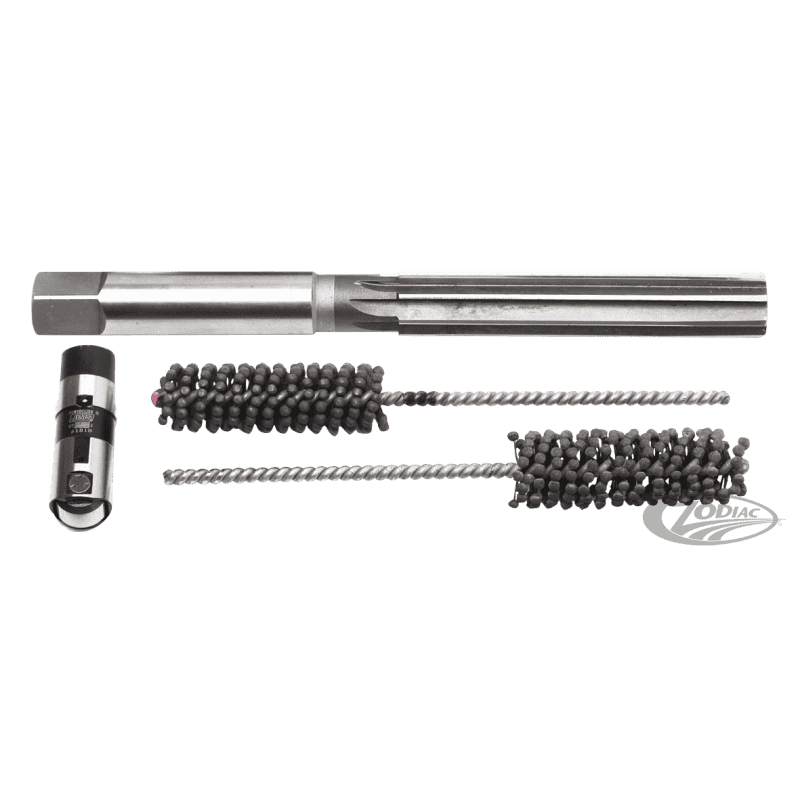 ATTREZZO JIMS PER ALESARE I FORI DELLE PUNTERIE PER TWIN CAM e MILWAUKEE EIGHT