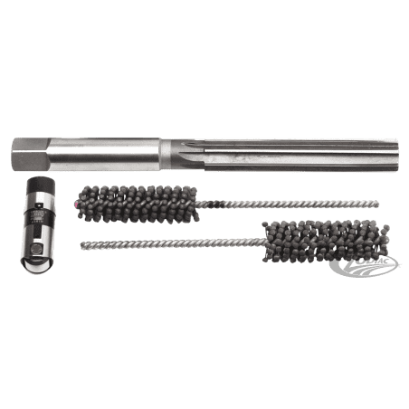 ATTREZZO JIMS PER ALESARE I FORI DELLE PUNTERIE PER TWIN CAM e MILWAUKEE EIGHT