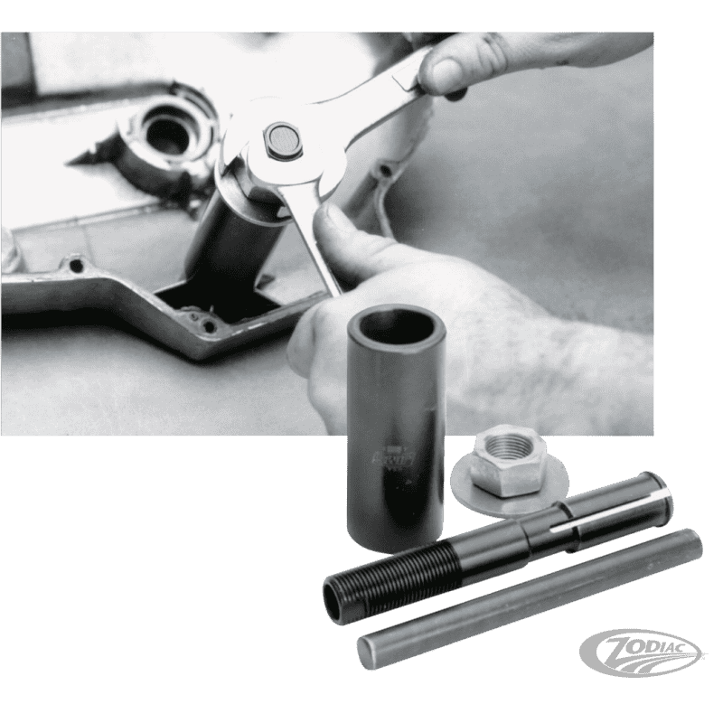 ATTREZZO PER RIMUOVERE I CUSCINETTI AVVIAMENTO DALLA COPERTURA PRIMARIA ESTERNA DA JIMS