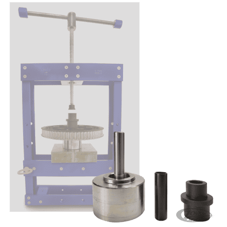 ATTREZZO PER LA RIMOZIONE/INSTALLAZIONE DEL CUSCINETTO DEL COMPENSATORE DELLA RUOTA POSTERIORE