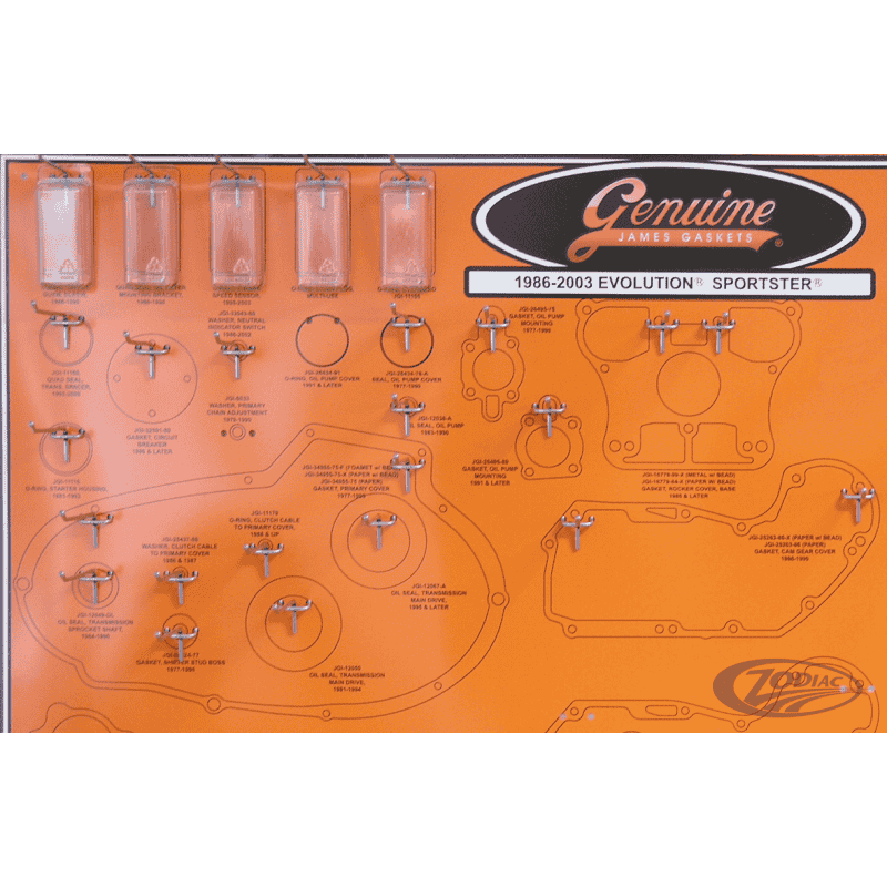 ESPOSITORI GUARNIZIONI JAMES