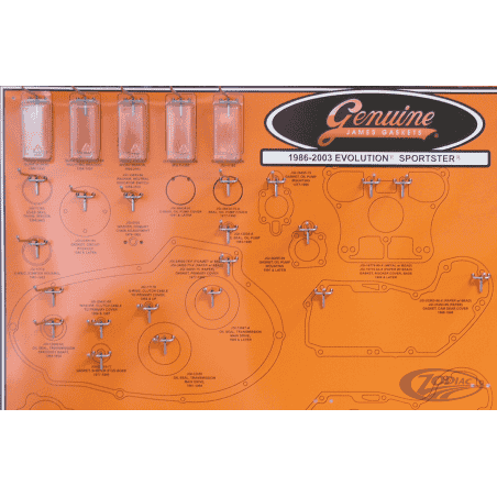 ESPOSITORI GUARNIZIONI JAMES