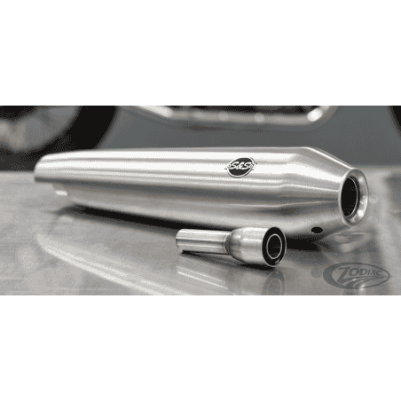 TERMINALI S&S TAPERED CONE PER ROYAL ENFIELD 650 TWINS