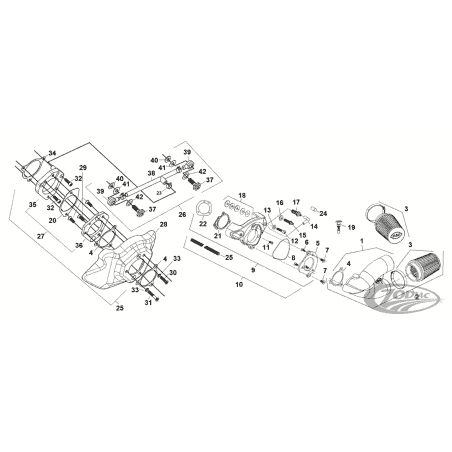 PARTI DI RICAMBIO PER SISTEMA D’INDUZIONE S&S SINGLE BORE