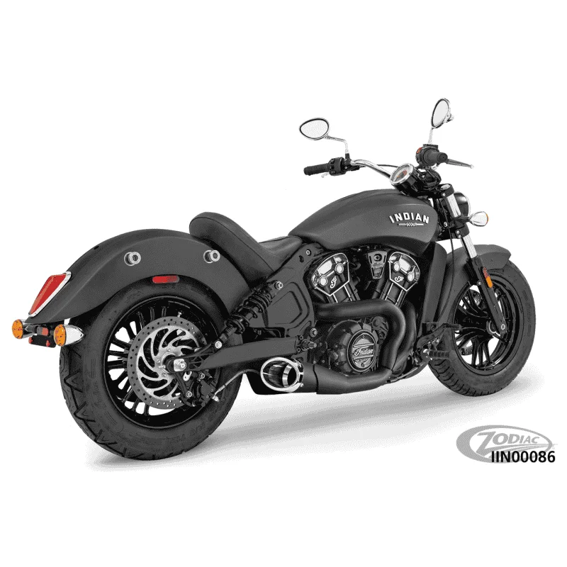 SHORTY 2-INTO-1 PER INDIAN SCOUT