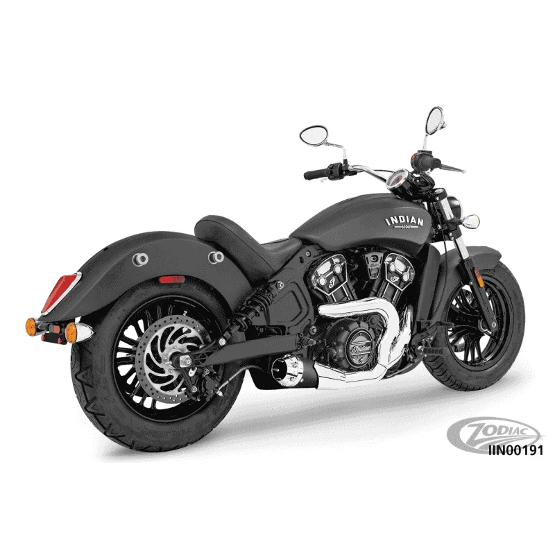 SHORTY 2-INTO-1 PER INDIAN SCOUT