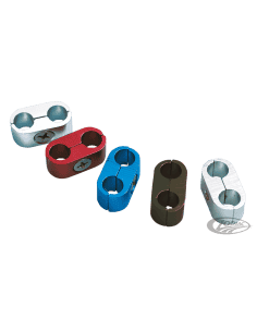 DISTANZIATORI CAVI CANDELE IN ALLUMINIO 2