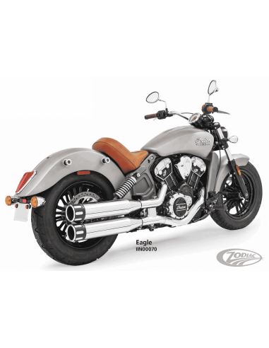 4" SLIP-ONS PER INDIAN SCOUT