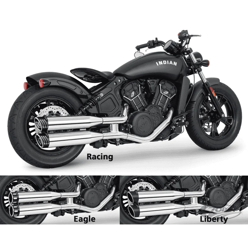 4" SLIP-ONS PER INDIAN SCOUT