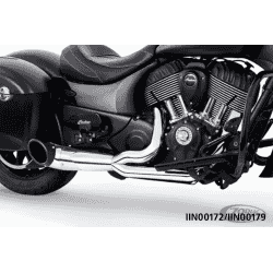 SCARICO SHORTY TURN OUT SLASH-CUT 2-IN-1 PER INDIAN POWERPLUS & THUNDERSTROKE