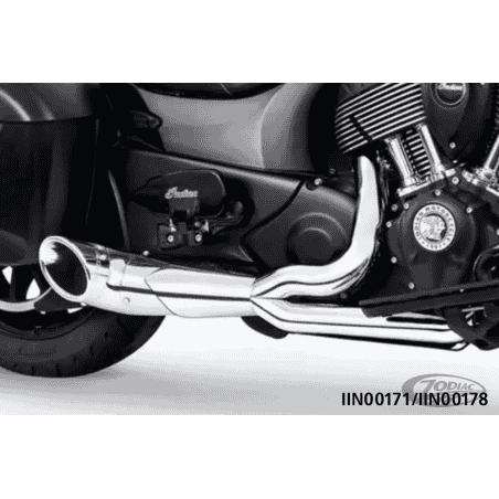 SCARICO SHORTY TURN OUT SLASH-CUT 2-IN-1 PER INDIAN POWERPLUS & THUNDERSTROKE