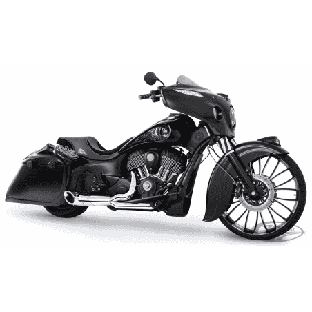 SCARICO SHORTY TURN OUT SLASH-CUT 2-IN-1 PER INDIAN POWERPLUS & THUNDERSTROKE