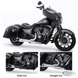 SCARICO SHORTY TURN OUT SLASH-CUT 2-IN-1 PER INDIAN POWERPLUS & THUNDERSTROKE 2