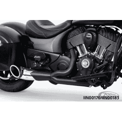 SCARICO SHORTY TURN OUT SLASH-CUT 2-IN-1 PER INDIAN POWERPLUS & THUNDERSTROKE