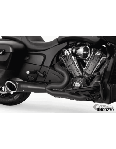 SCARICO SHORTY TURN OUT SLASH-CUT 2-IN-1 PER INDIAN POWERPLUS & THUNDERSTROKE