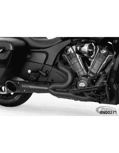 SCARICO SHORTY TURN OUT SLASH-CUT 2-IN-1 PER INDIAN POWERPLUS & THUNDERSTROKE