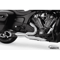 SCARICO SHORTY TURN OUT SLASH-CUT 2-IN-1 PER INDIAN POWERPLUS & THUNDERSTROKE