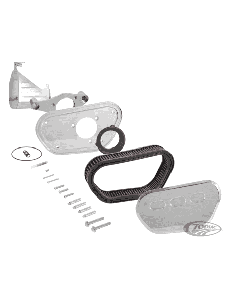 FILTRI ARIA K&N STREET METAIL PER MILWAUKEE EIGHT