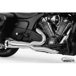 SCARICO SHORTY TURN OUT STRAIGHT  CUT 2-IN-1 PER INDIAN POWERPLUS & THUNDERSTROKE 2