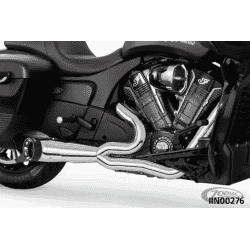 SCARICO SHORTY TURN OUT STRAIGHT  CUT 2-IN-1 PER INDIAN POWERPLUS & THUNDERSTROKE