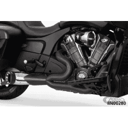 SCARICO SHORTY TURN OUT STRAIGHT  CUT 2-IN-1 PER INDIAN POWERPLUS & THUNDERSTROKE