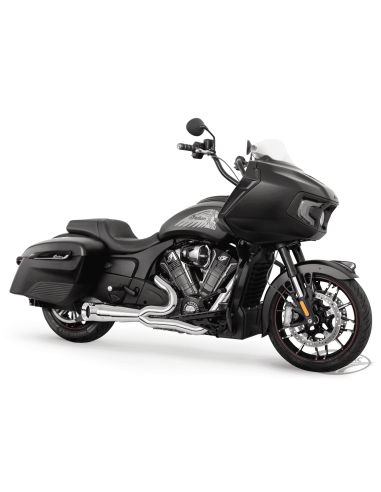 SCARICO SHORTY TURN OUT STRAIGHT  CUT 2-IN-1 PER INDIAN POWERPLUS & THUNDERSTROKE