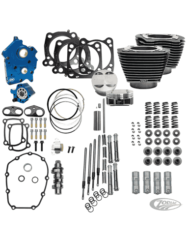 KIT S&S POWER PACKAGE 124CI, 128CI, 129CI & 132C PER MILWAUKEE EIGHT