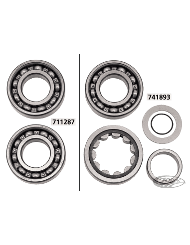 CUSCINETTI CAMMA ESTERNA PER TWIN CAM