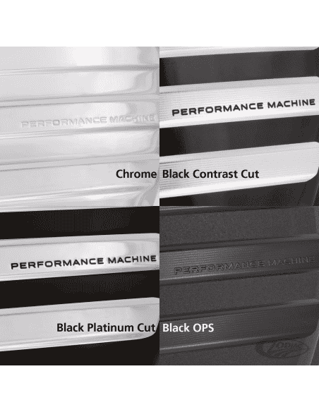 PERFORMANCE MACHINE COPERTURA CAMME DESIGN SCALLOP PER TWIN CAM