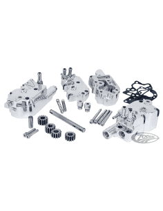 POMPE OLIO ZODIAC IN ALLUMINIO PER BIG TWIN 1936-1999