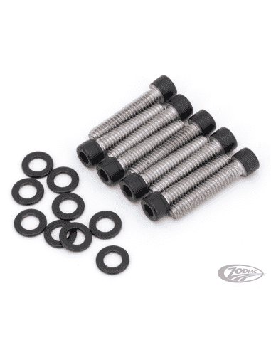 KIT VITI NERE COPERTURA CAMME IN ACCIAIO INOX PER MILWAUKEE EIGHT