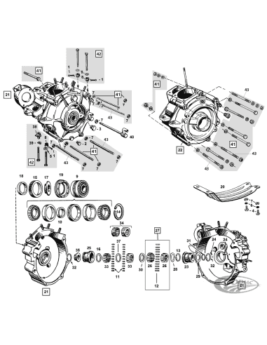 PARTE BASSA BIG TWIN 1936-1999