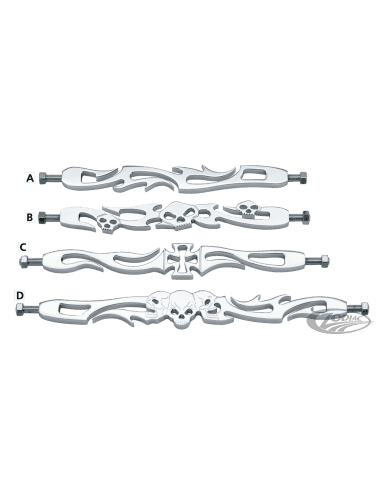 ASTE CAMBIO CUSTOM IN BILLET CROMATE